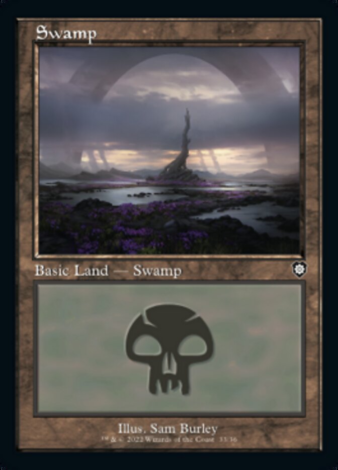 Swamp (033) (Retro) [The Brothers' War Commander] | Gaming Infinity
