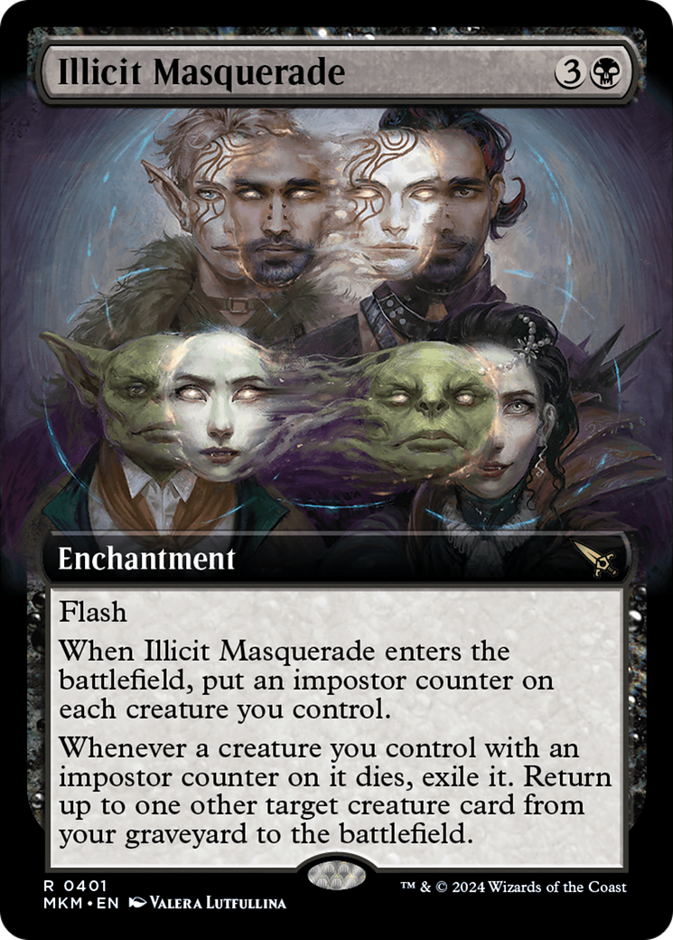 Illicit Masquerade (Extended Art) [Murders at Karlov Manor] | Gaming Infinity