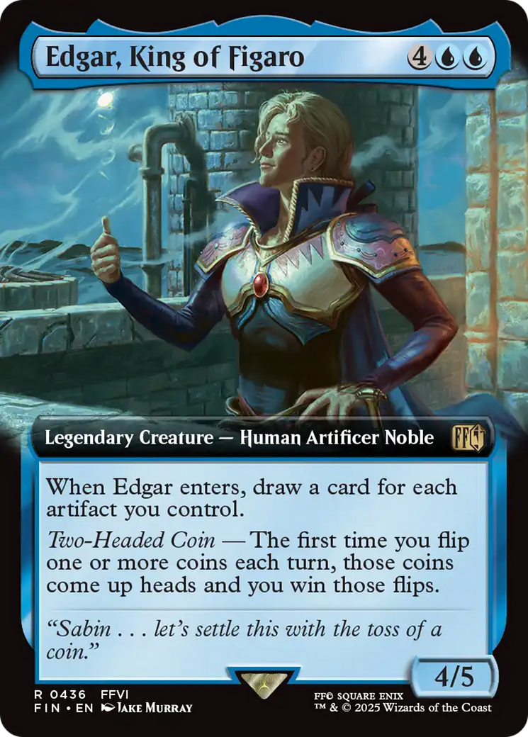 Edgar, King of Figaro (Extended Art) [FINAL FANTASY] | Gaming Infinity