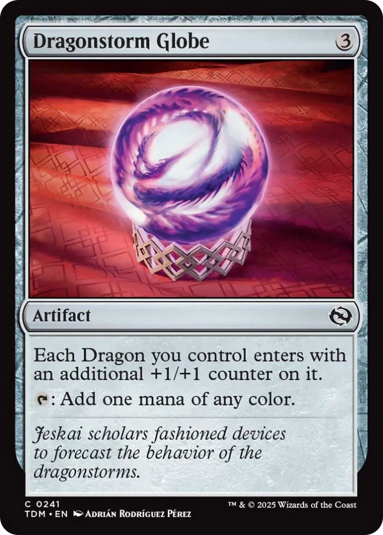 Dragonstorm Globe [Tarkir: Dragonstorm] | Gaming Infinity