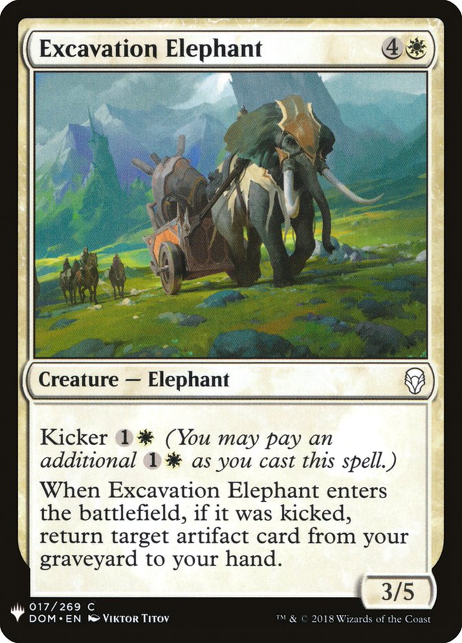 Excavation Elephant [Mystery Booster] | Gaming Infinity