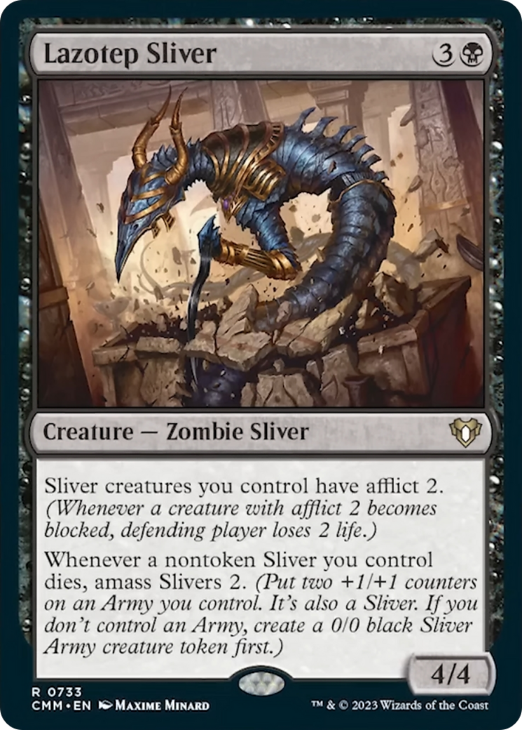 Lazotep Sliver [Commander Masters] | Gaming Infinity