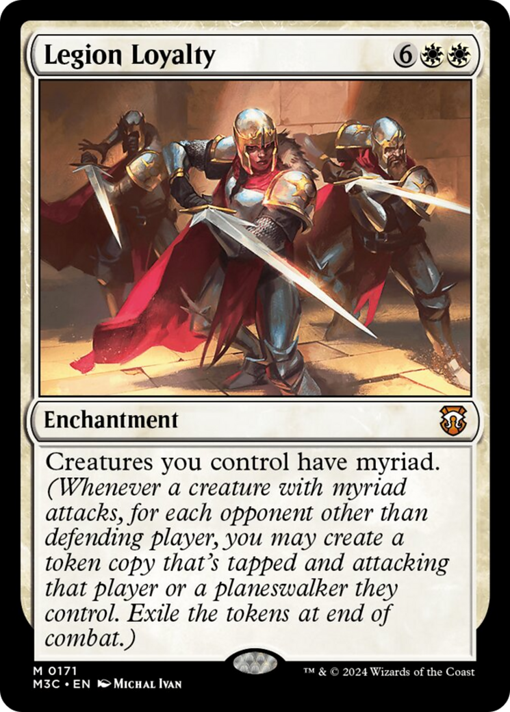 Legion Loyalty (Ripple Foil) [Modern Horizons 3 Commander] | Gaming Infinity