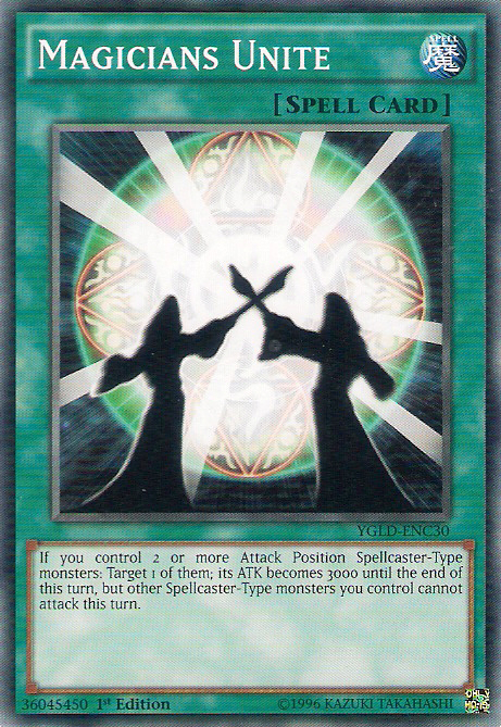 Magicians Unite [YGLD-ENC30] Common | Gaming Infinity