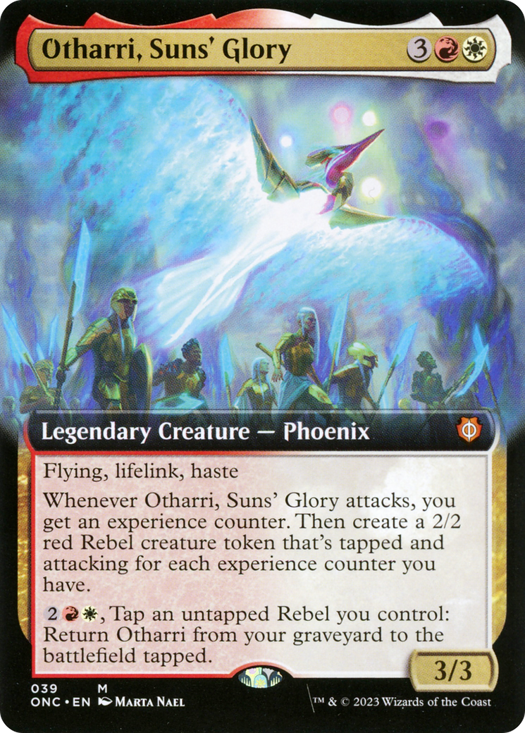 Otharri, Suns' Glory (Extended Art) [Phyrexia: All Will Be One Commander] | Gaming Infinity