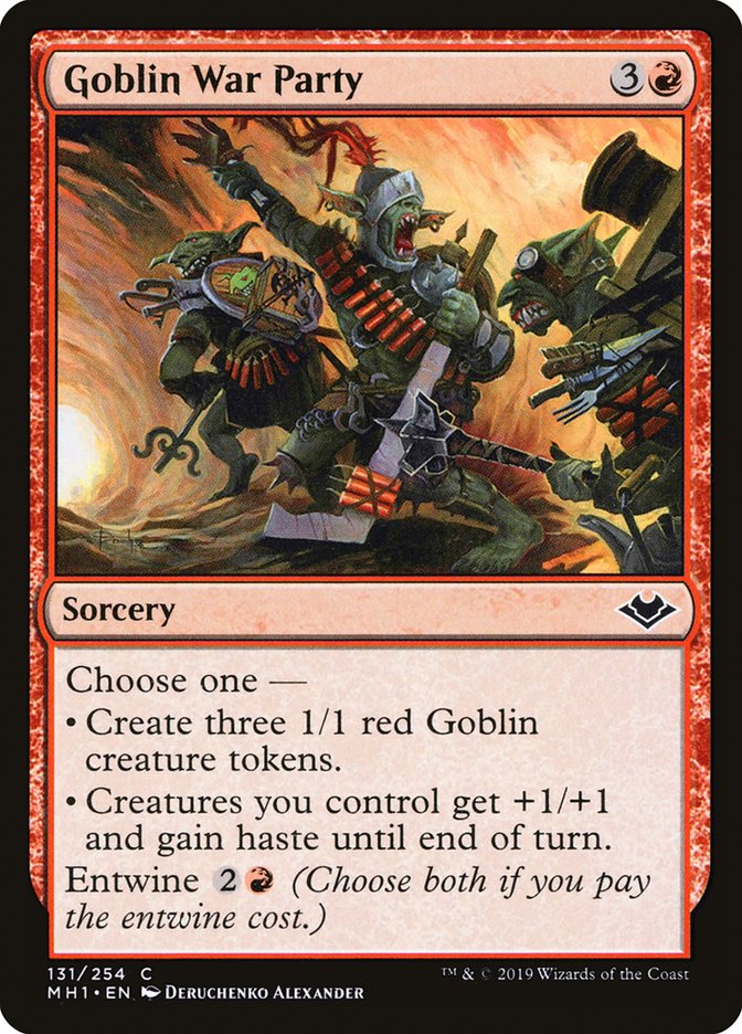 Goblin War Party [Modern Horizons] | Gaming Infinity