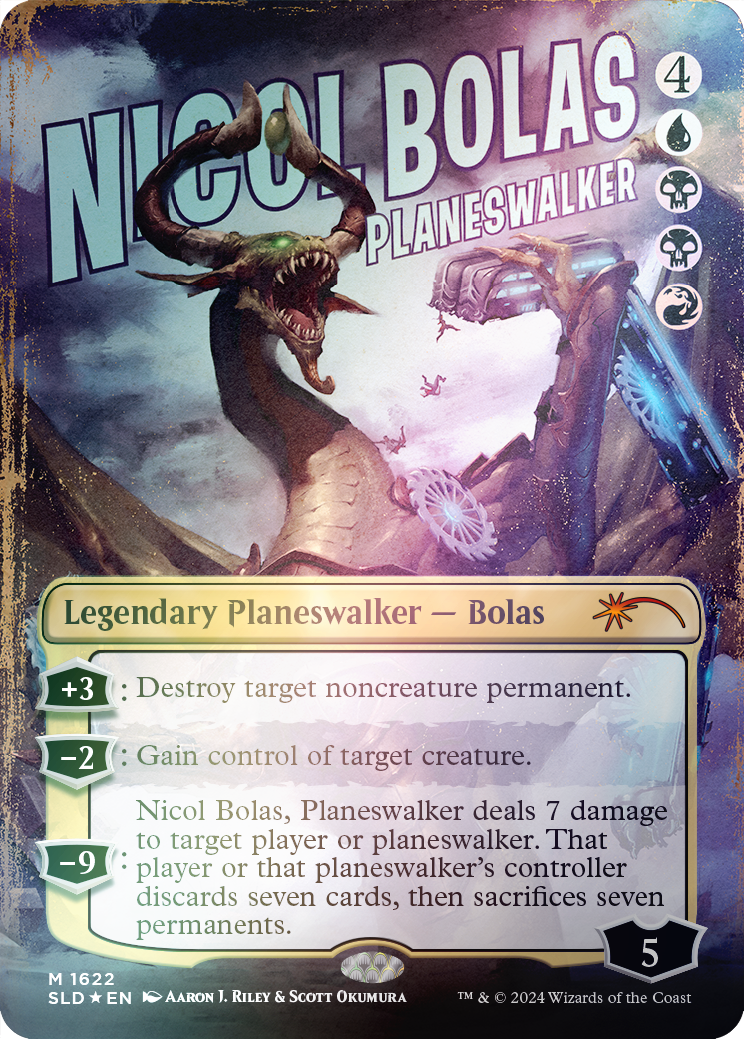 Nicol Bolas, Planeswalker (Rainbow Foil) [Secret Lair Drop Series] | Gaming Infinity