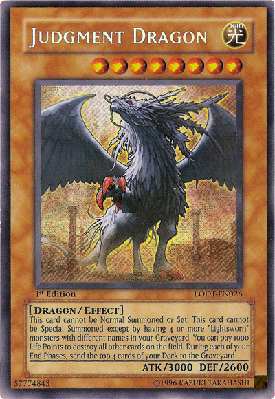 Judgment Dragon [LODT-EN026] Secret Rare | Gaming Infinity