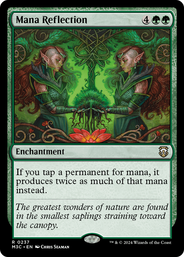 Mana Reflection (Ripple Foil) [Modern Horizons 3 Commander] | Gaming Infinity