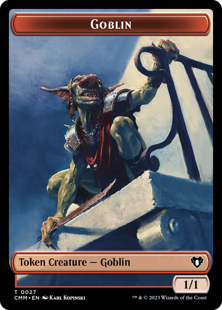 Goblin Token [Commander Masters Tokens] | Gaming Infinity