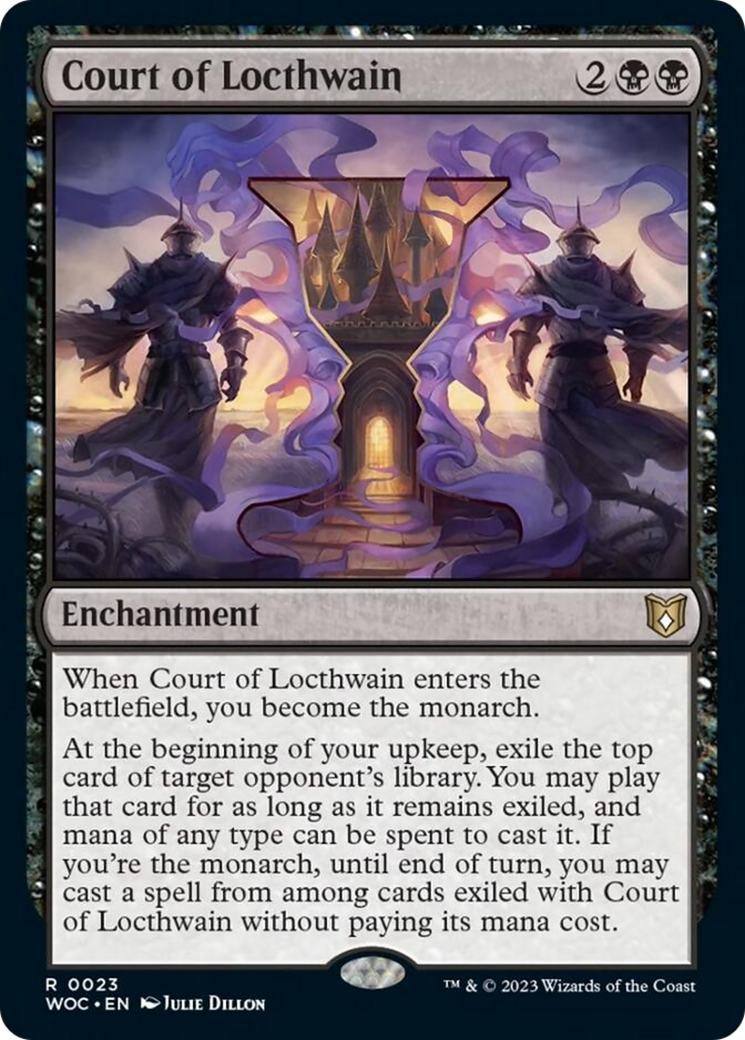 Court of Locthwain [Wilds of Eldraine Commander] | Gaming Infinity
