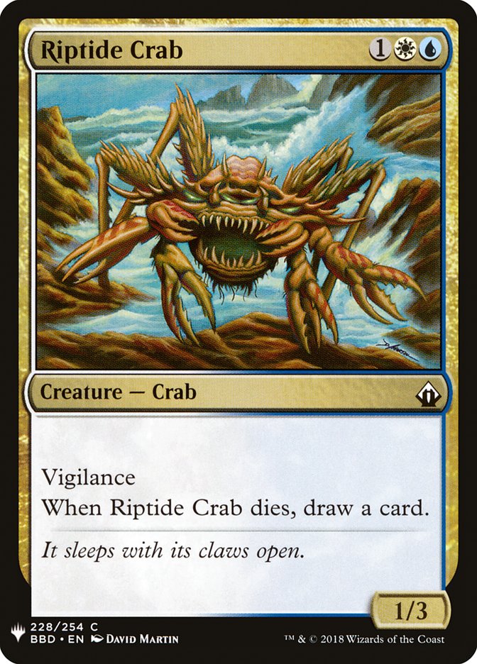 Riptide Crab [Mystery Booster] | Gaming Infinity