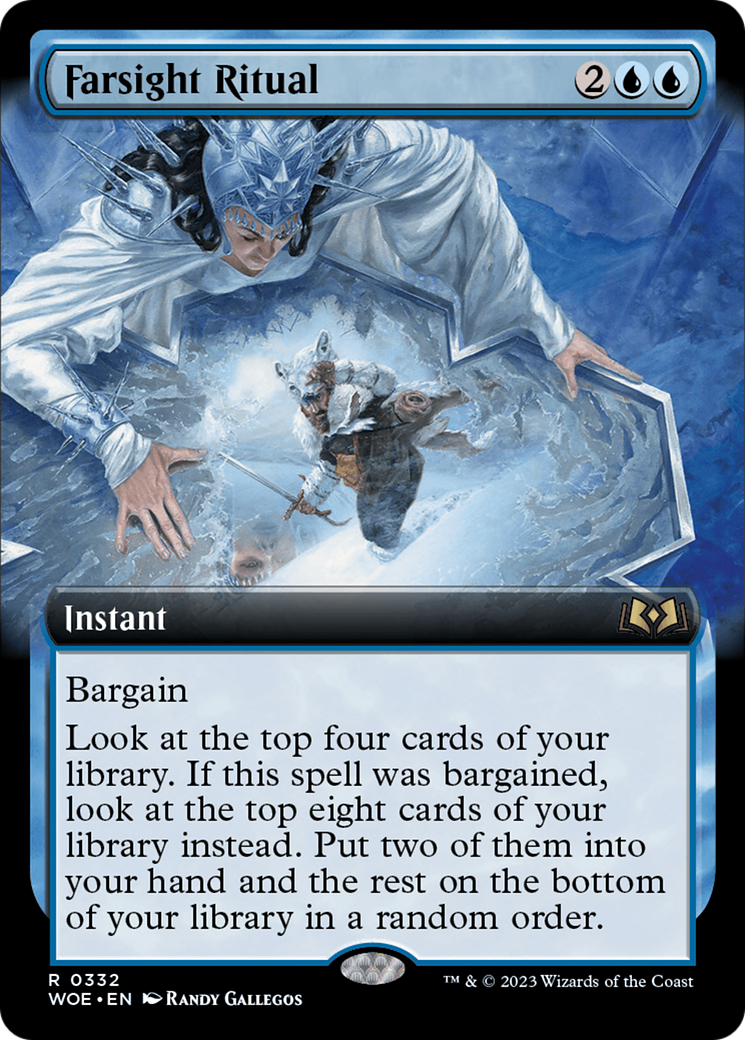 Farsight Ritual (Extended Art) [Wilds of Eldraine] | Gaming Infinity