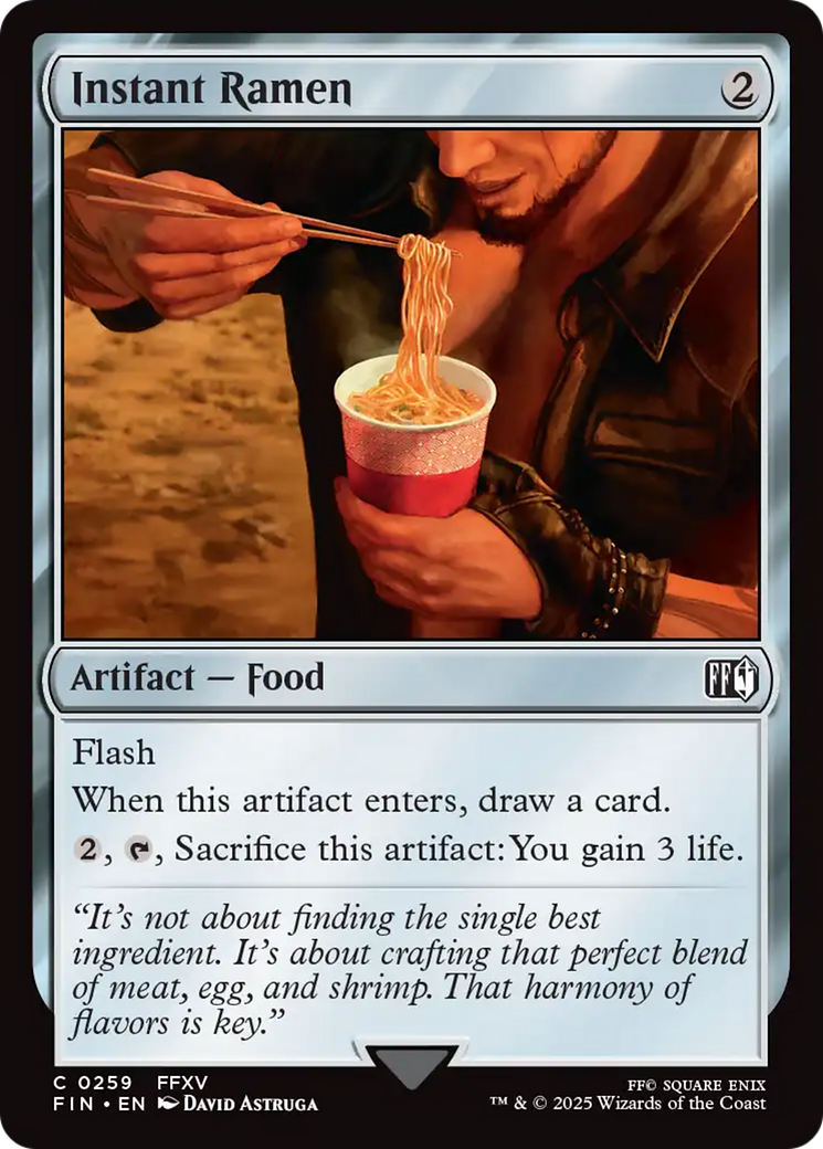 Instant Ramen [FINAL FANTASY] | Gaming Infinity