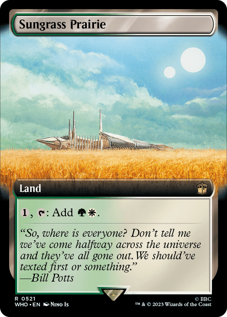 Sungrass Prairie (Extended Art) [Doctor Who] | Gaming Infinity