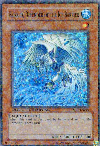 Blizzed, Defender of the Ice Barrier [DT01-EN010] Super Rare | Gaming Infinity
