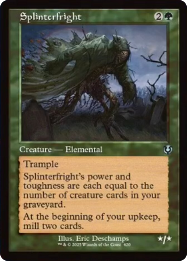 Splinterfright (Retro Frame) [Innistrad Remastered] | Gaming Infinity