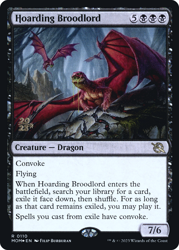 Hoarding Broodlord [March of the Machine Prerelease Promos] | Gaming Infinity