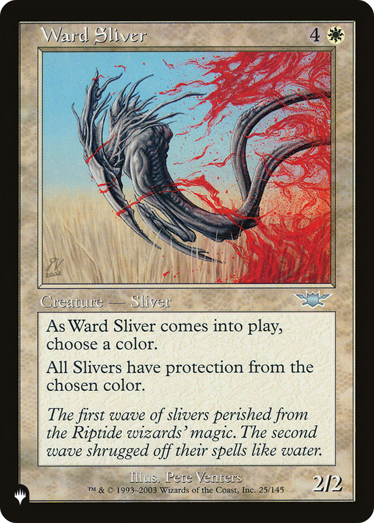 Ward Sliver [The List] | Gaming Infinity