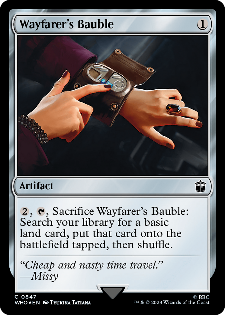 Wayfarer's Bauble (Surge Foil) [Doctor Who] | Gaming Infinity