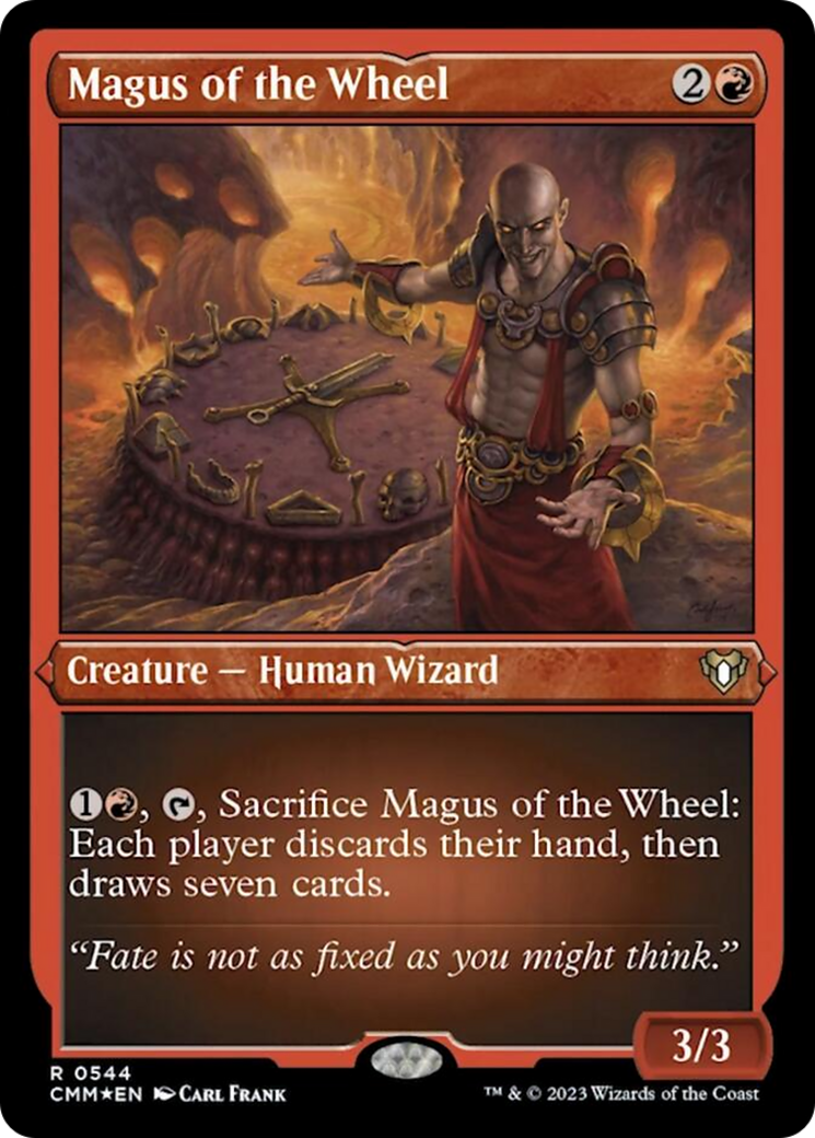 Magus of the Wheel (Foil Etched) [Commander Masters] | Gaming Infinity