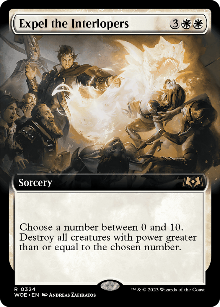 Expel the Interlopers (Extended Art) [Wilds of Eldraine] | Gaming Infinity
