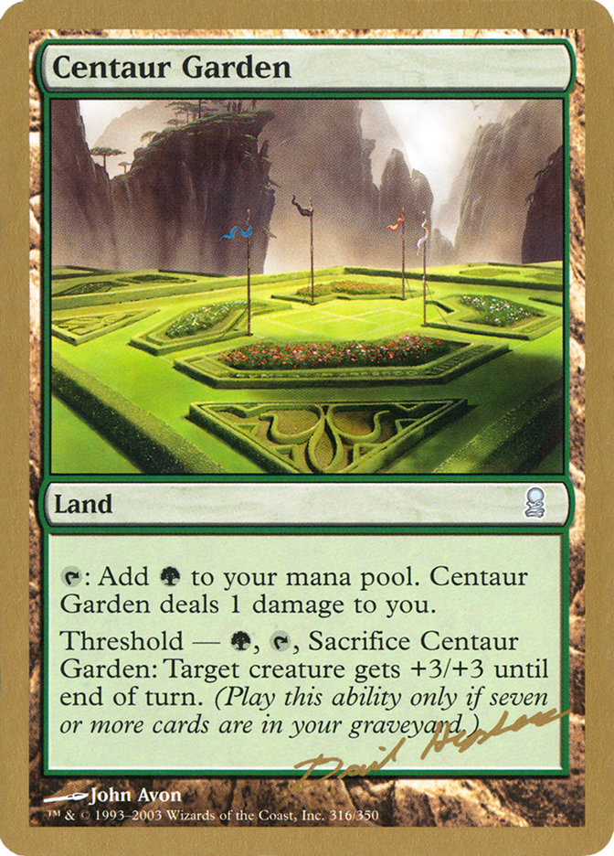 Centaur Garden (Dave Humpherys) [World Championship Decks 2003] | Gaming Infinity