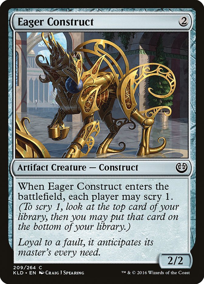 Eager Construct [Kaladesh] | Gaming Infinity