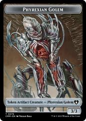 Phyrexian Golem // Ox Double-Sided Token [Commander Masters Tokens] | Gaming Infinity