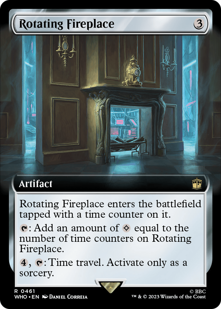 Rotating Fireplace (Extended Art) [Doctor Who] | Gaming Infinity