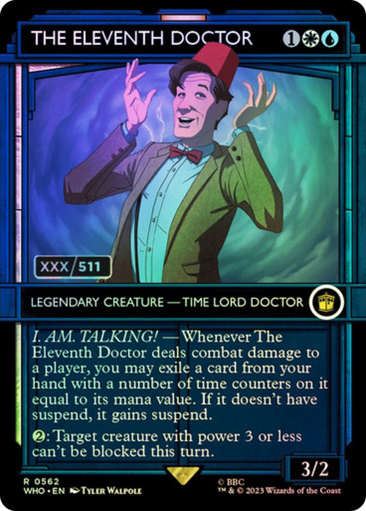 The Eleventh Doctor (Serial Numbered) [Doctor Who] | Gaming Infinity