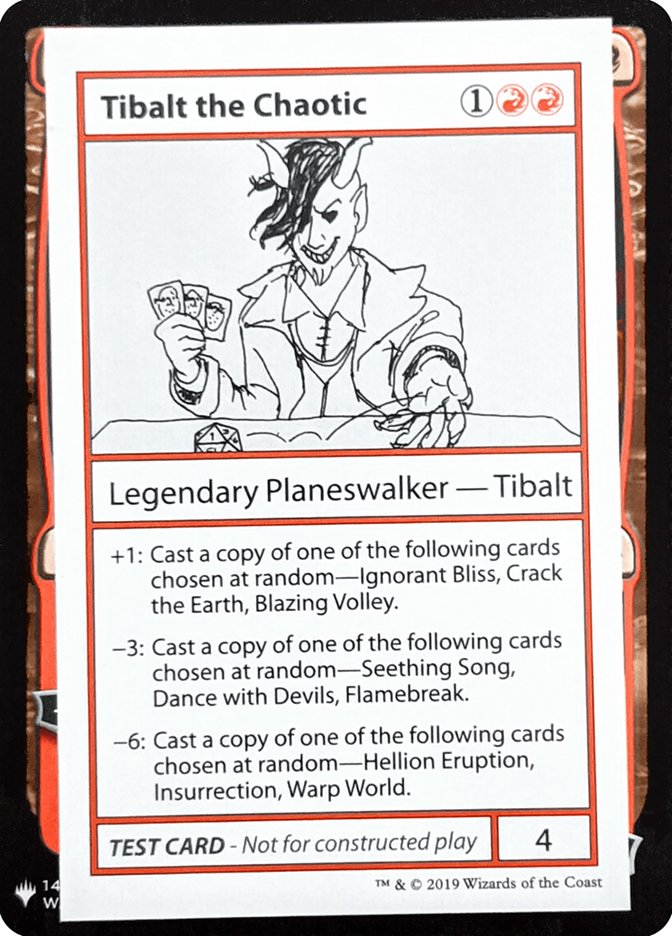 Tibalt the Chaotic [Mystery Booster Playtest Cards] | Gaming Infinity