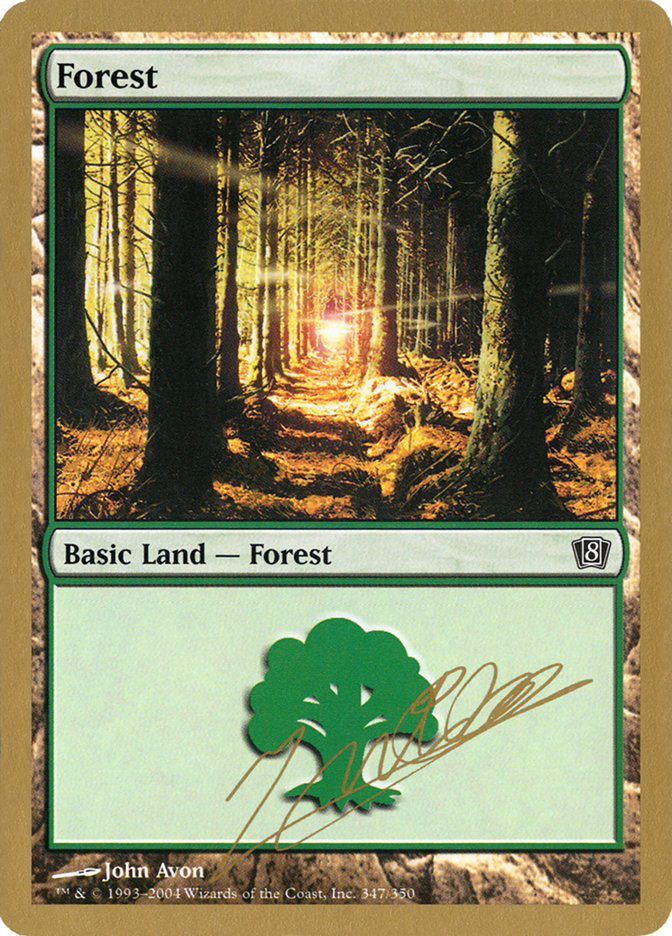 Forest (jn347) (Julien Nuijten) [World Championship Decks 2004] | Gaming Infinity