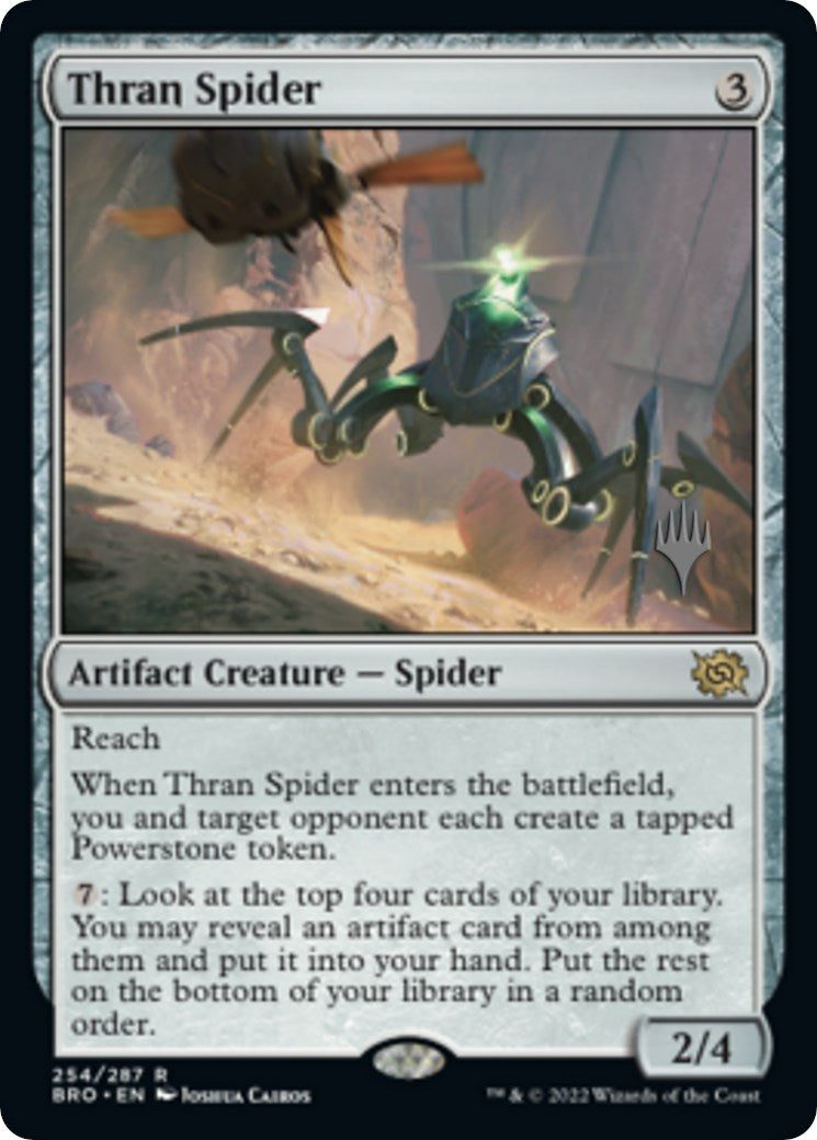 Thran Spider (Promo Pack) [The Brothers' War Promos] | Gaming Infinity