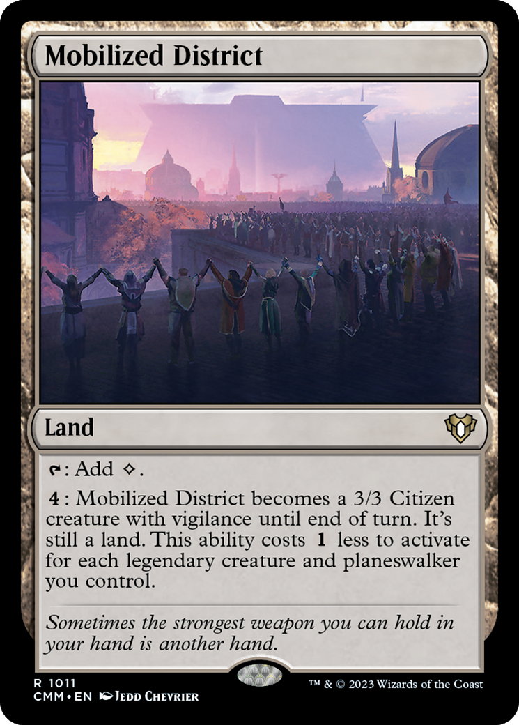 Mobilized District [Commander Masters] | Gaming Infinity