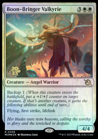 Boon-Bringer Valkyrie [March of the Machine Prerelease Promos] | Gaming Infinity