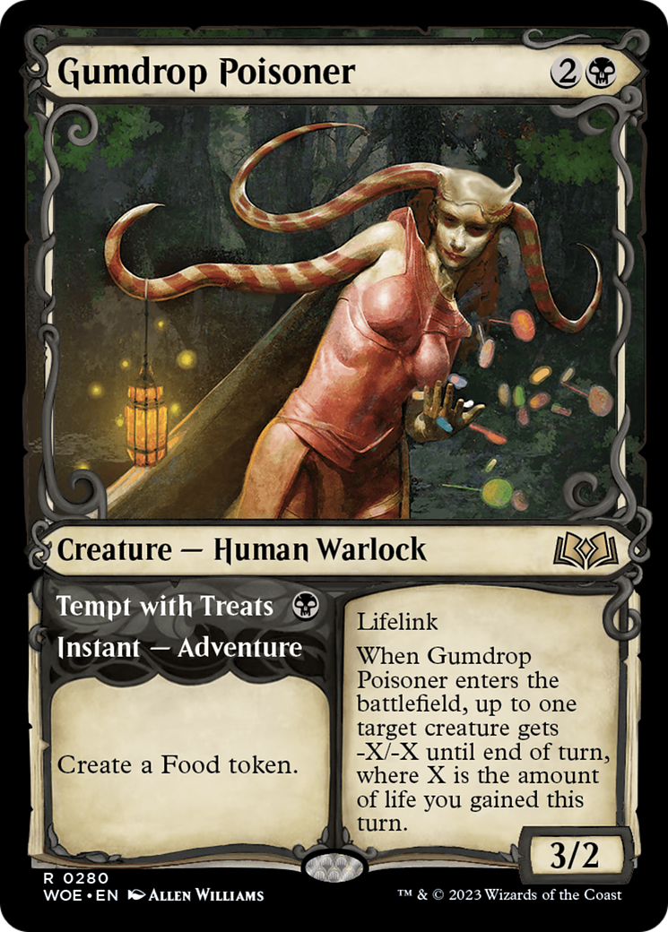 Gumdrop Poisoner // Tempt with Treats (Showcase) [Wilds of Eldraine] | Gaming Infinity