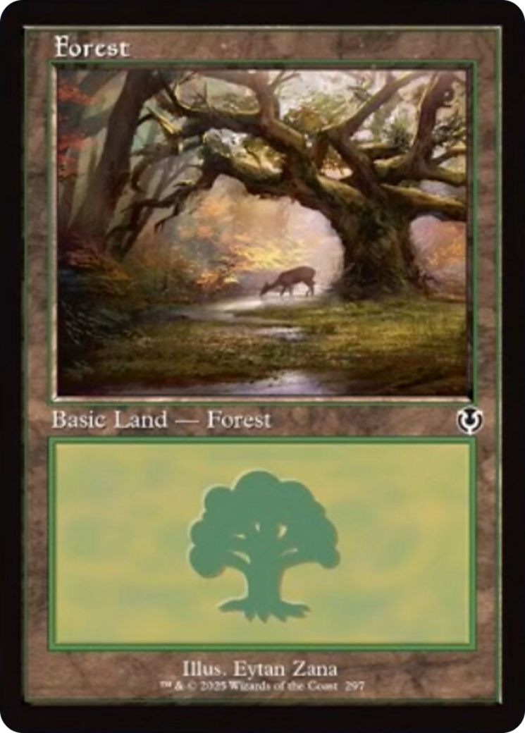 Forest (297) (Retro Frame) [Innistrad Remastered] | Gaming Infinity