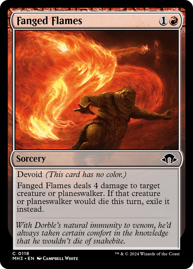 Fanged Flames [Modern Horizons 3] | Gaming Infinity