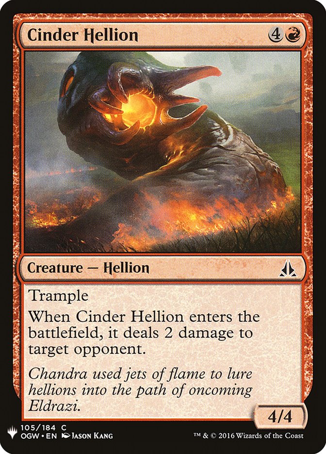 Cinder Hellion [Mystery Booster] | Gaming Infinity