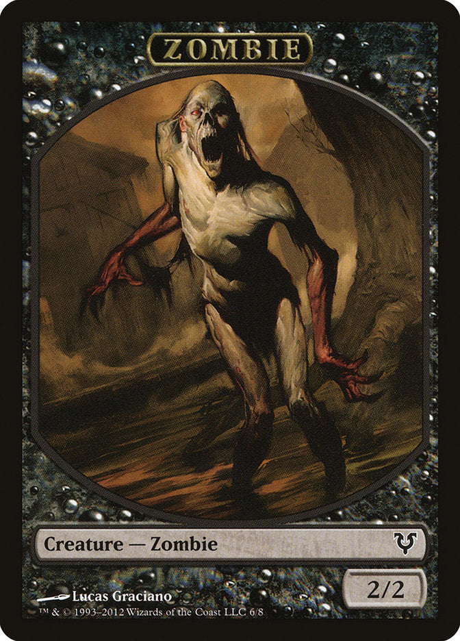 Zombie Token [Avacyn Restored Tokens] | Gaming Infinity