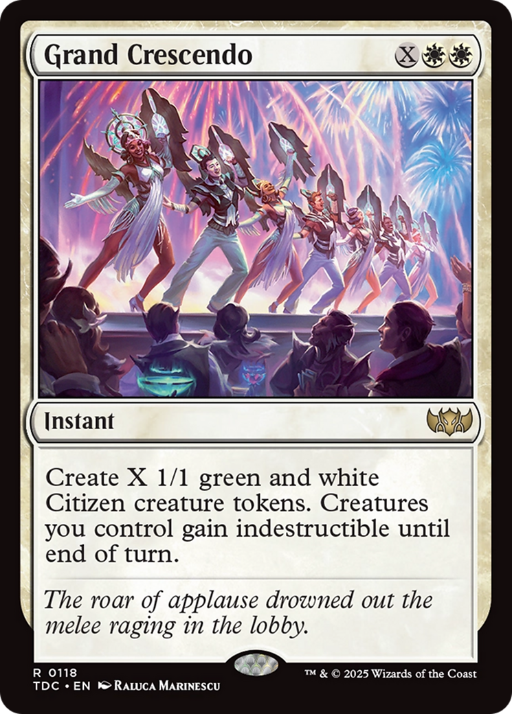 Grand Crescendo [Tarkir: Dragonstorm Commander] | Gaming Infinity