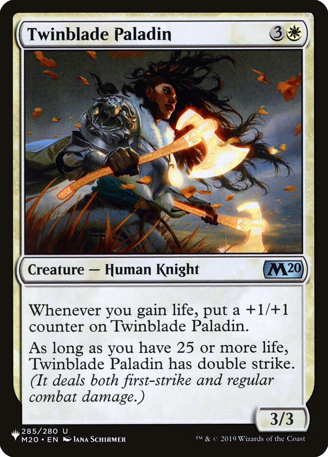 Twinblade Paladin [The List] | Gaming Infinity