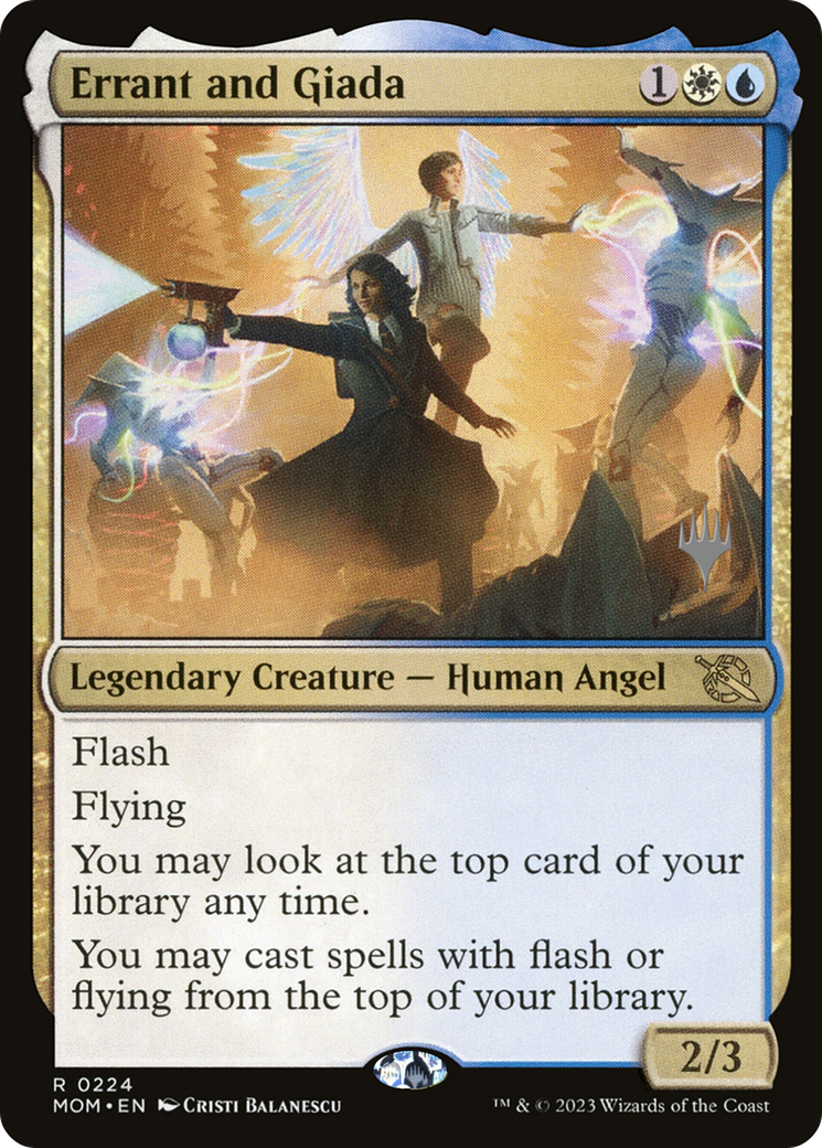 Errant and Giada (Promo Pack) [March of the Machine Promos] | Gaming Infinity