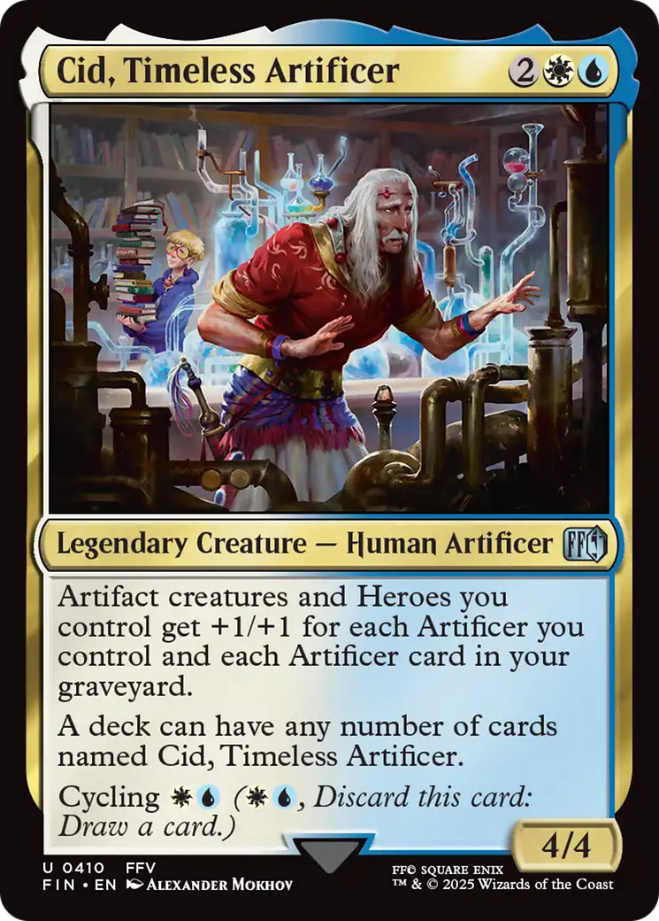 Cid, Timeless Artificer (0410) [FINAL FANTASY] | Gaming Infinity