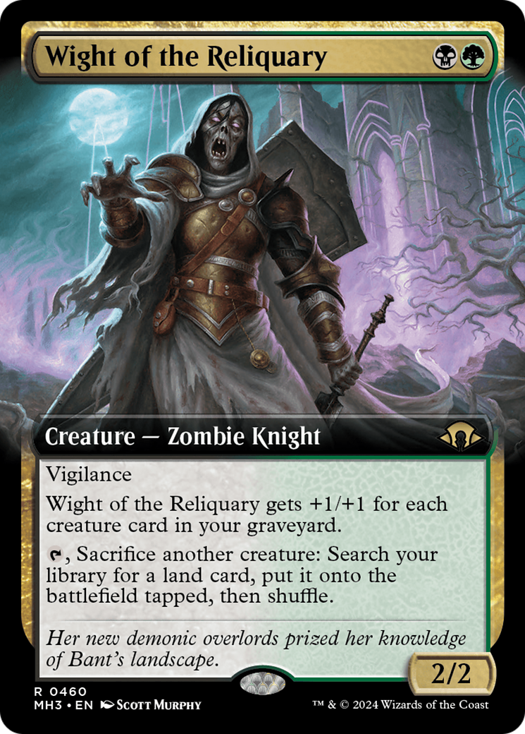 Wight of the Reliquary (Extended Art) [Modern Horizons 3] | Gaming Infinity