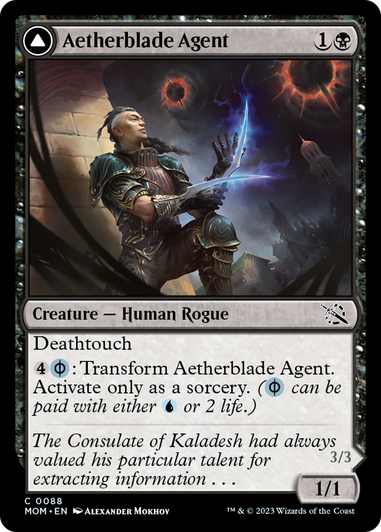 Aetherblade Agent // Gitaxian Mindstinger [March of the Machine] | Gaming Infinity