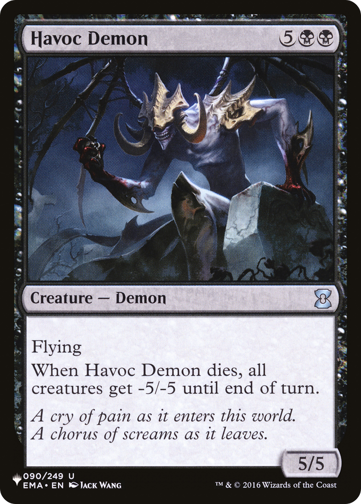 Havoc Demon [The List] | Gaming Infinity