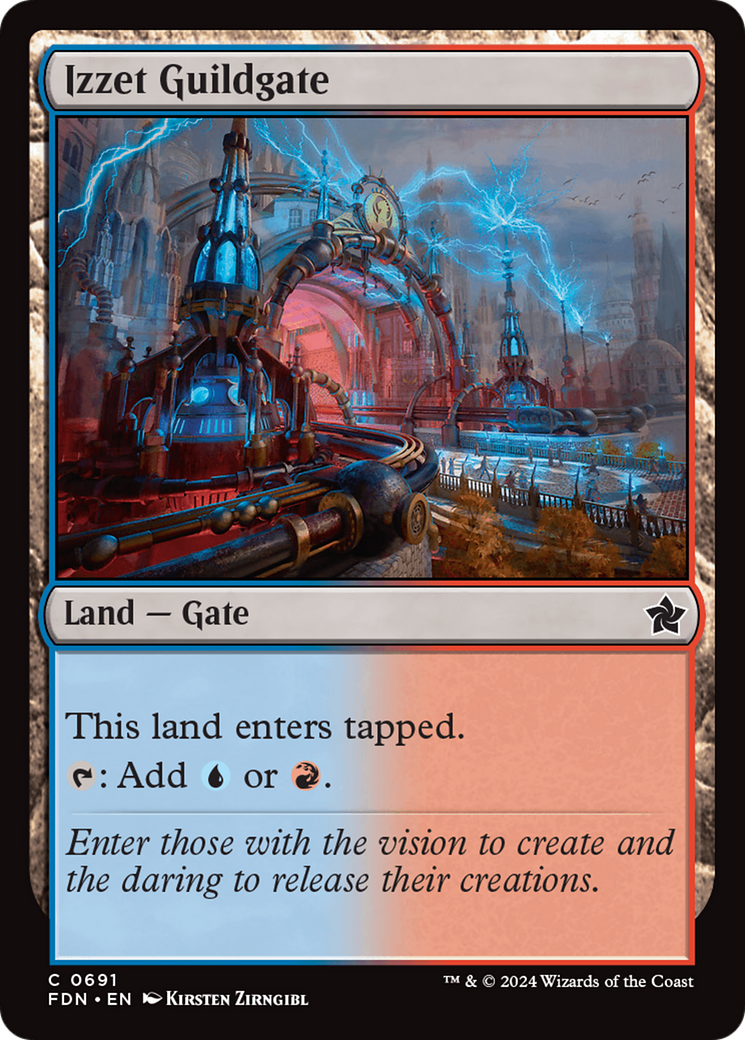 Izzet Guildgate [Foundations] | Gaming Infinity