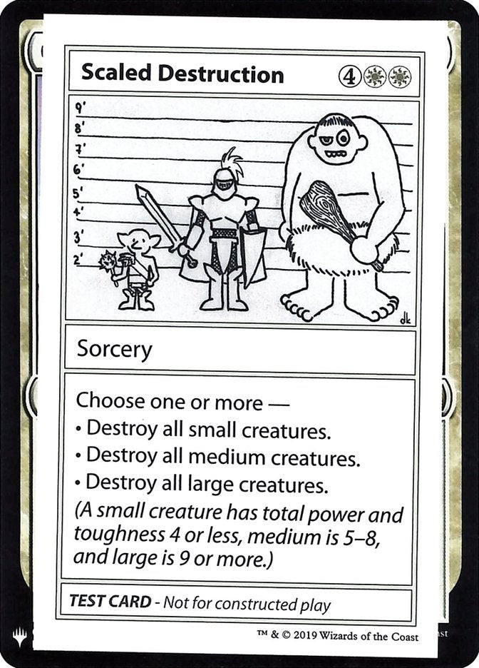 Scaled Destruction [Mystery Booster Playtest Cards] | Gaming Infinity